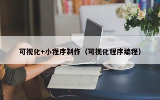 甘南可视化+小程序制作（可视化程序编程）
